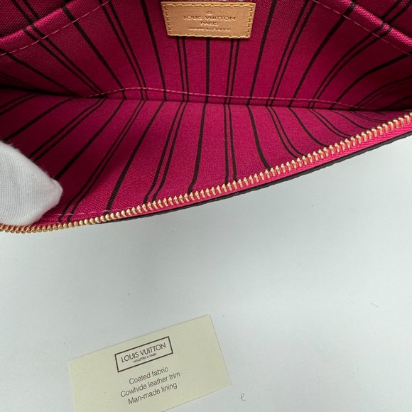 Authentic Louis Vuitton Monogram Neverfull MM Pochette (No strap) - Picture 5 of 6